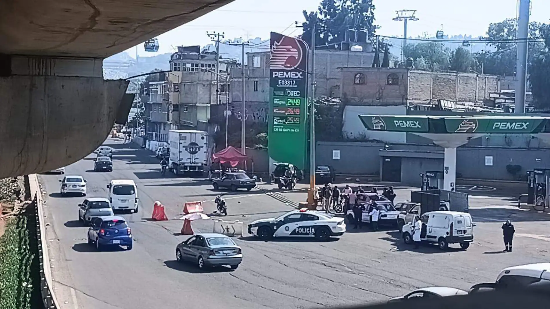 Accidente Lomas de Zaragoza